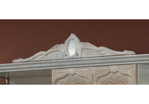 Декоративный элемент шкафа 2-х дв. (корона) Роза