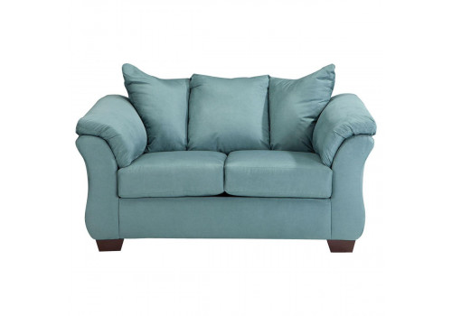 Диван Darcy 7500635 2-местный Голубой
