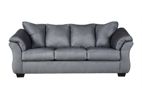 Диван Darcy 7500936 3-местный раскладной 229х97х94 см Серый