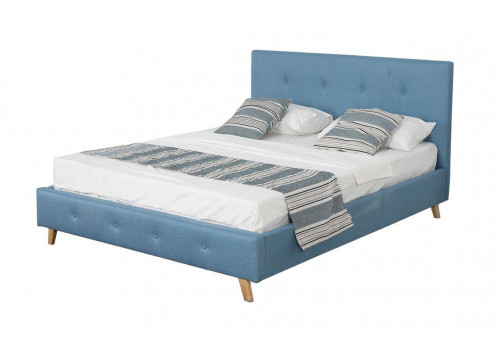 Кровать XS-9083 MK-7601-TU двуспальная Бирюзовый