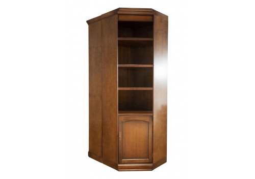 Шкаф MK-1736-CR 1-дверный угловой Вишня
