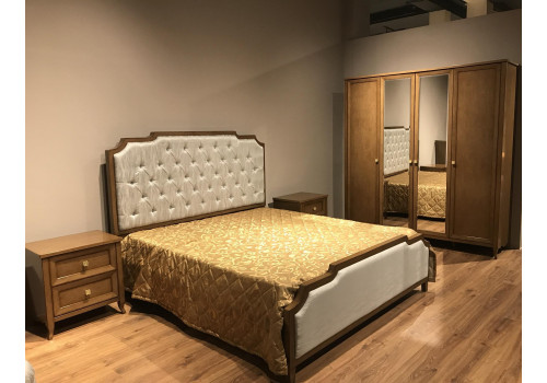 Спальня Паола 1 MK-2777-BR Капучино