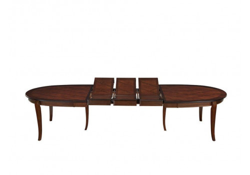 Стол Kenzo MK-1214-TB обеденный раскладной Темный орех