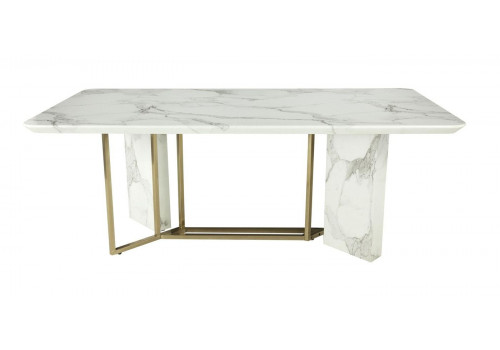 Стол обеденный F-1171 MK-6900-WM нераскладной Белый