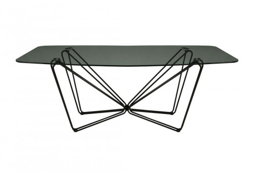 Стол F-1176 MK-6944-GL стеклянный нераскладной Прозрачный