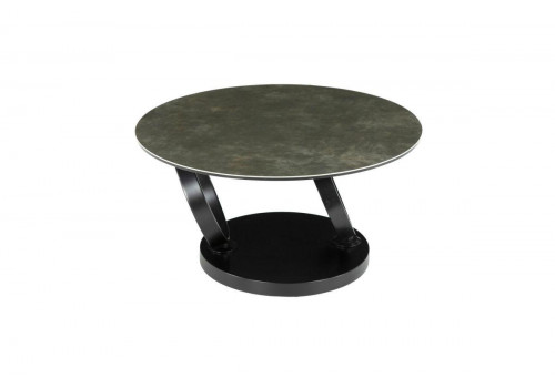 Столик журнальный MC-1347CT MK-7524-BR трансформер керамический Коричневый