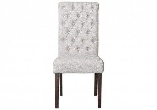 Стул Adinton D677-02 Белый/коричневый