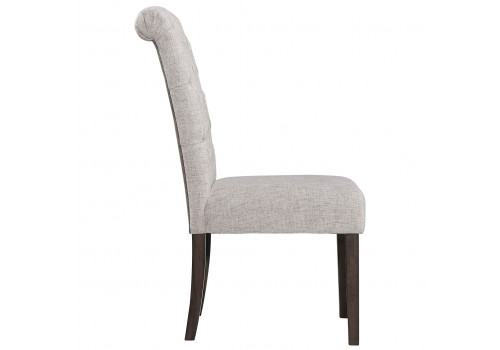 Стул Adinton D677-02 Белый/коричневый