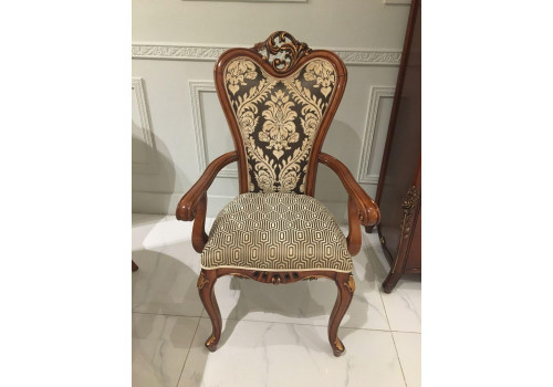 Стул Lorans MK-5434-СO с подлокотниками Карамельный дуб