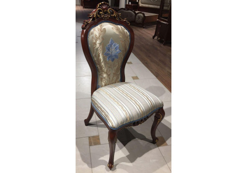 Стул Lorans MK-5437-СO (цвет патины: золото) Карамельный дуб