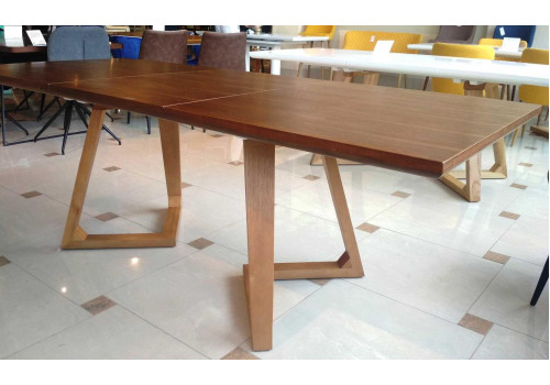 Стол Ларедо MK-5517-OK обеденный раскладной 90х160(220)х76 см Дуб