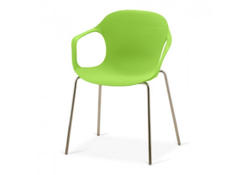 Стул алюминевый  Larry green XRB-078-BG Green