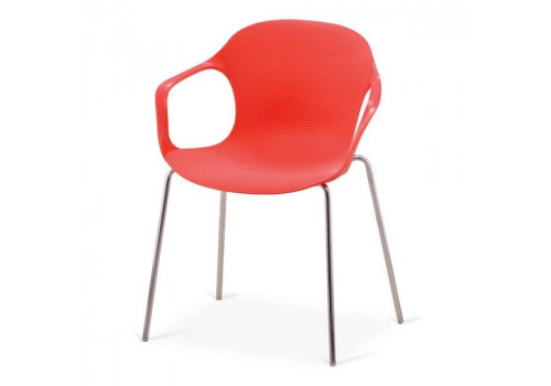 Стул пластиковый XRB-078-BR Red