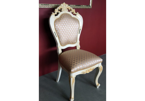 Стул мягкий РОЗА Бежевый глянец