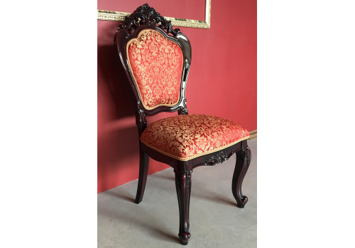 Стул мягкий РОЗА Могано глянец