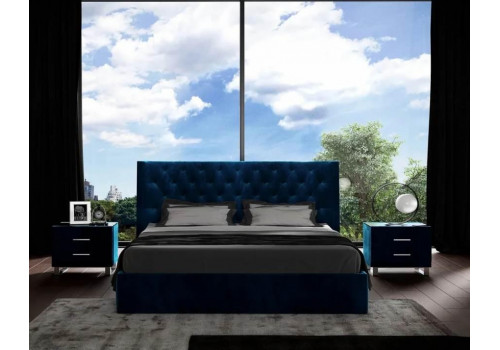 Кровать  MK-6602-DBF с подъемным механизмом  180х200 см