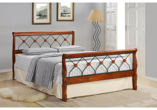 Кровать Lika MK-5229-RO односпальная 90х200 см