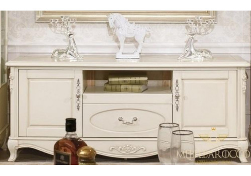 ТВ тумба  Милано  (160х51х68 см) Слоновая кость MK-1821-IV