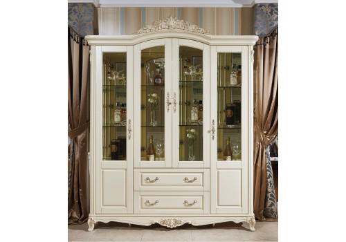 Витрина 4-дверная  Милано  MK-1877-IV