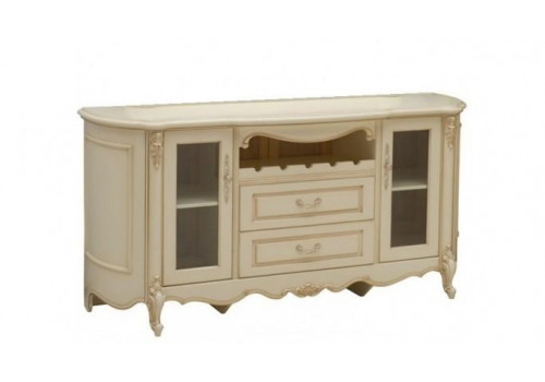Сервант без зеркала  Милано  Слоновая кость MK-1853-IV