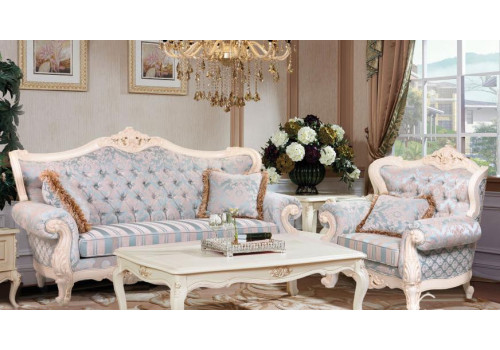 Набор мягкой мебели Милано (Milano) слоновая кость	MK-1825-IV+MK-1827-IV