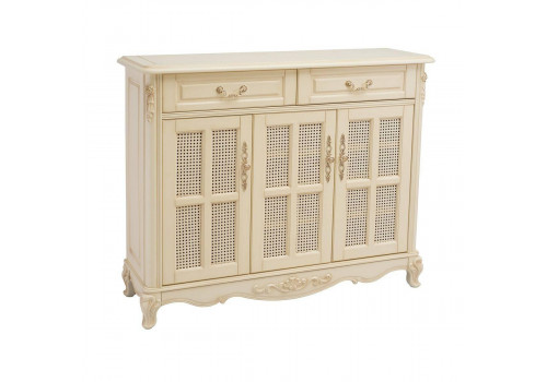 Обувница Милано MK-1871-IV (цвет патины: золото) Слоновая кость