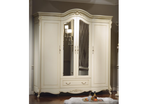 Шкаф 4-дверный  Милано  с зеркалами MK-1838-IV