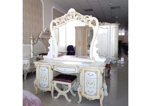 Спальня БЕЛЬ BEL 721, с 4-дверным шкафом, беж