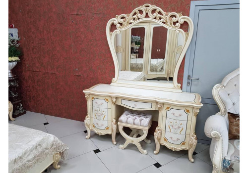 Спальня БЕЛЬ BEL 721, с 4-дверным шкафом, беж