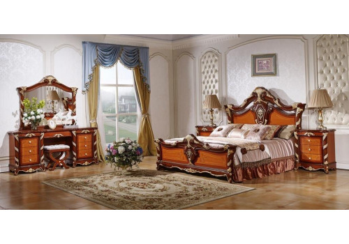 Спальня  Опера  Светлый орех 5 дверная Ткань 889