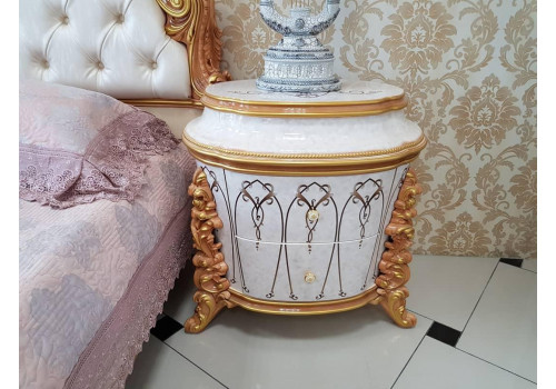 Спальня КЛЕОПАТРА KLEOPATRA 3901W, белый