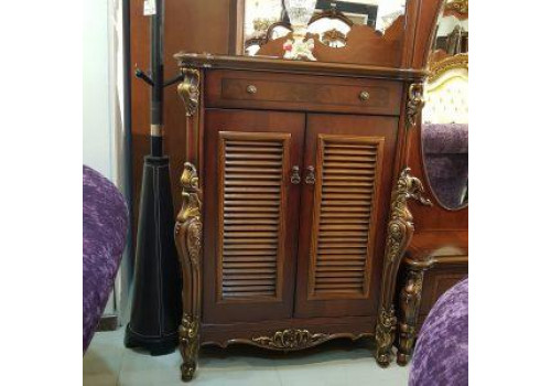 Обувница  Ромео , орех с золотом