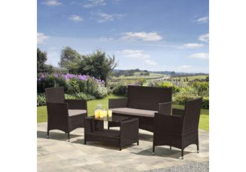 Комплект мебели из иск. ротанга AFM-2025B Black