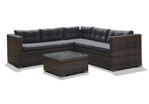 Плетеный комплект для отдыха AFM-303B Brown/Grey