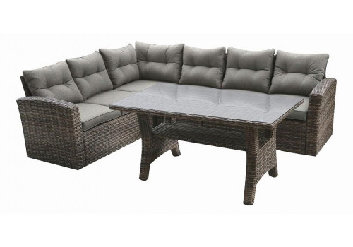 Плетеный комплект для отдыха AFM-307G Brown/Olive