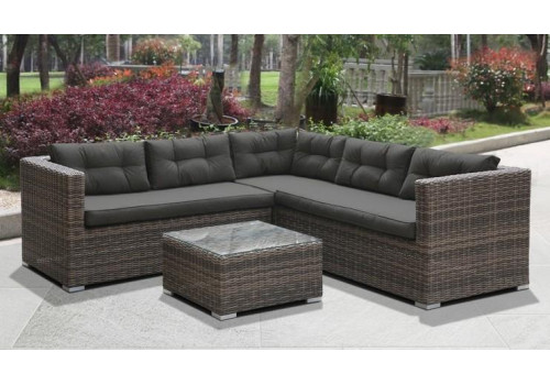 Плетеный комплект для отдыха AFM-303A Brown/Olive