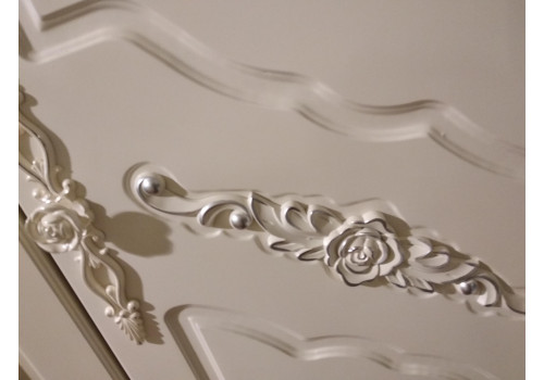 Комплект для спальни ВИКТОРИЯ, слоновая кость