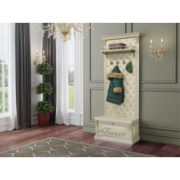 Вешалка с обувницей и полкой Б5.8-5 Карамель