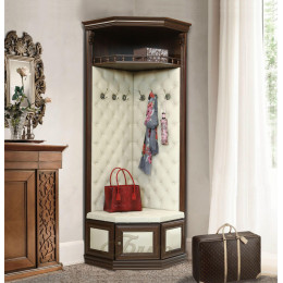 Вешалка угловая Б5.9-2 Орех/Бежевый