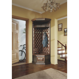 Вешалка угловая Б5.9-2 Орех/Коричневый