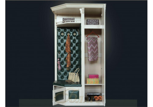 Прихожая Б5.9-3 Карамель/Изумруд