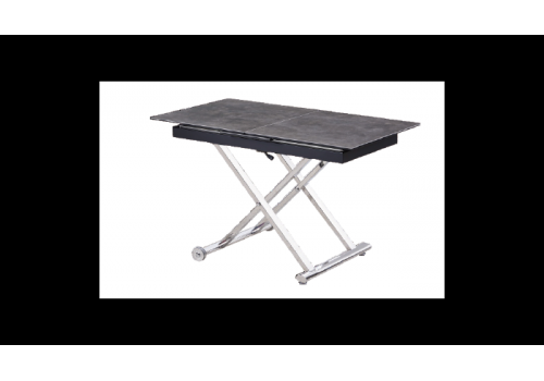 Стол MK-7506-GR трансформер раскладной ,темно-серый
