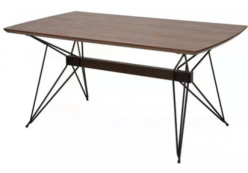 Стол Луан MK-5828-BR нераскладной  Темный орех