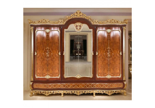 СПАЛЬНЯ ВЕРСАЛЬ VERSAL 743 ОРЕХ-ЗОЛОТО