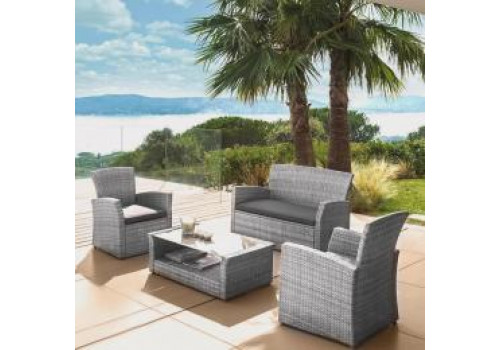 Комплект мебели с диваном AFM-405B Grey