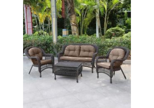 Плетеный комплект для отдыха LV520BB Вrown/Beige