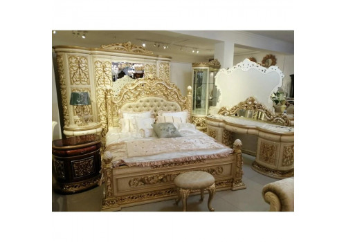 Кровать ШЕЙХ SHEIKH ОРЕХ/БЕЖ 903