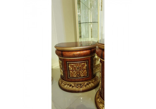 Тумба прикроватная ШЕЙХ SHEIKH ОРЕХ/БЕЖ 903