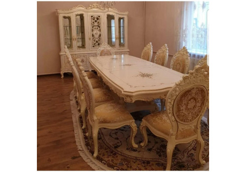 Стол обеденный Капри  Бежевый 3915