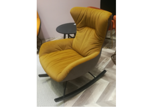 Кресло-качалка  MK-6933-YL 72х90х93 см Желтый